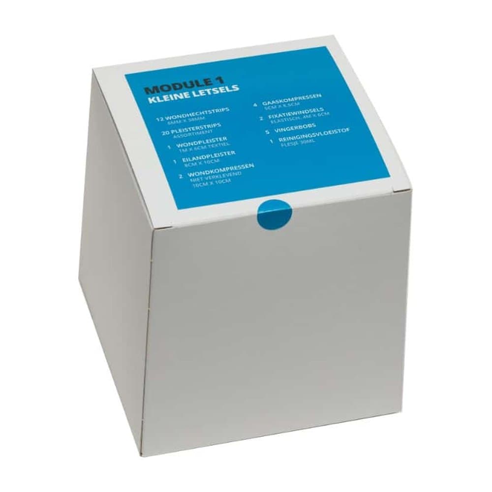 Module 1 – Klein letsel voor Moduleverbanddoos