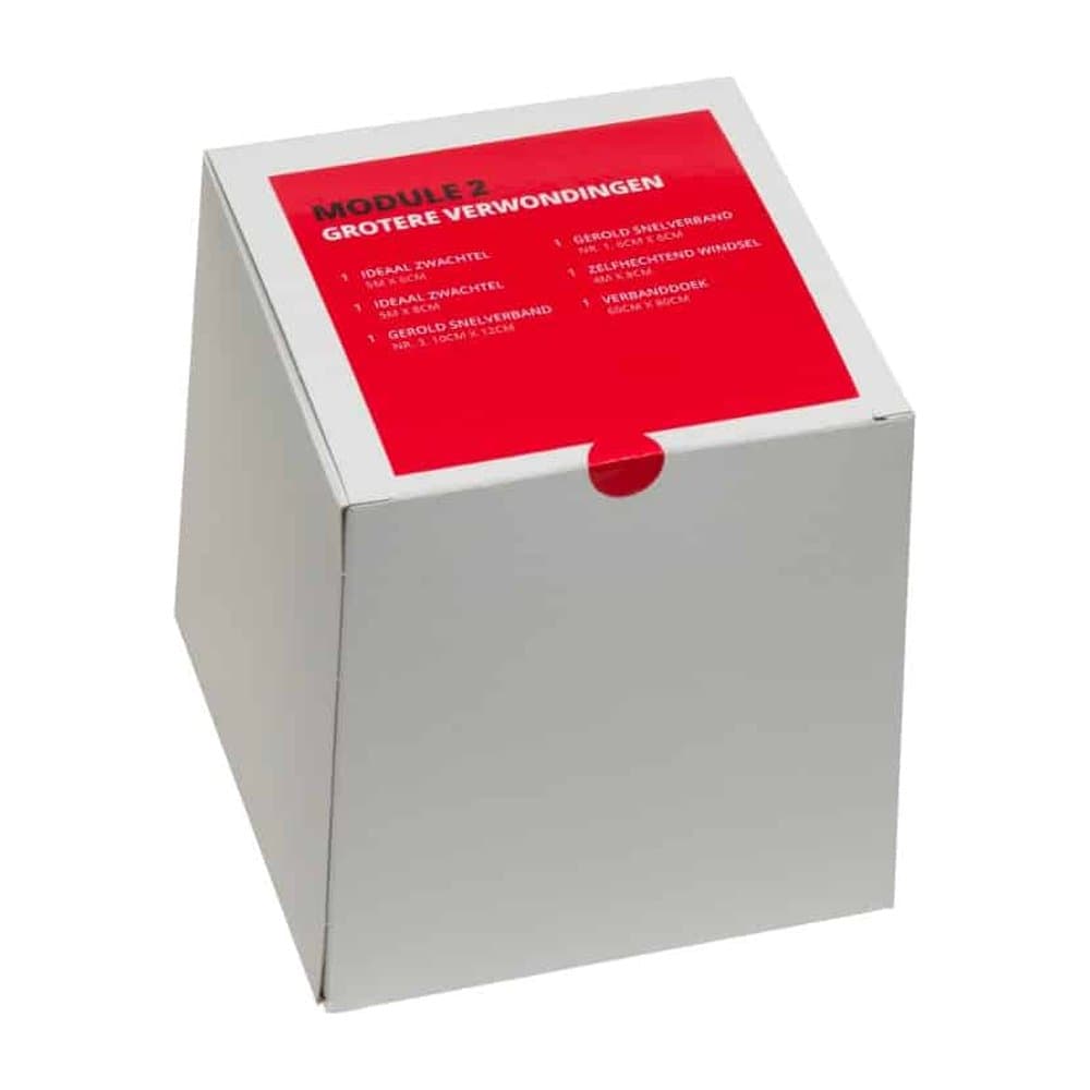 Module 2 – Grotere verwondingen voor Moduleverbanddoos