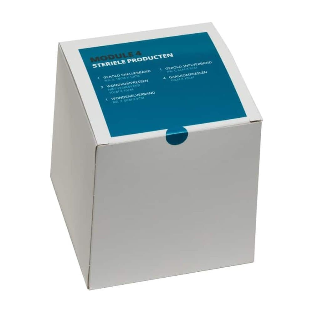 Module 4 – Steriele producten voor Moduleverbanddoos