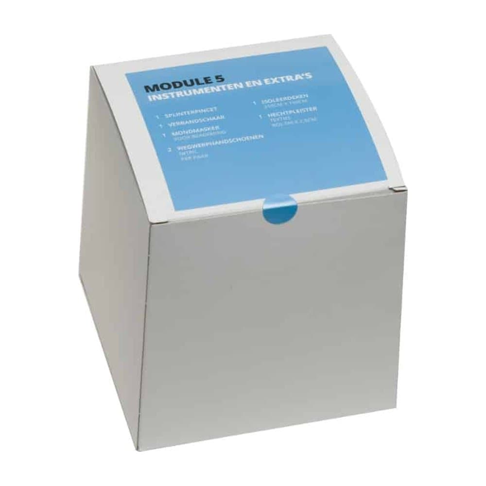 Module 5 – Instrumenten en extra producten voor Moduleverbanddoos